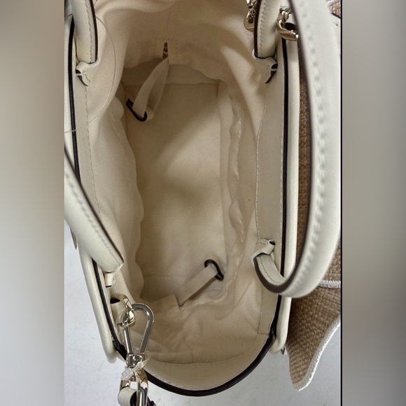 NWT Kate Spade Beige Floral Crossbody Bag - Picture 5 of 6